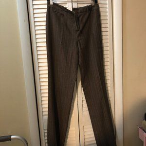 Women Brown Dress Pants 6